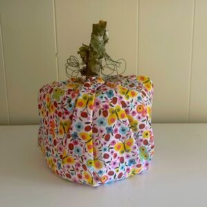 Fabric pumpkin